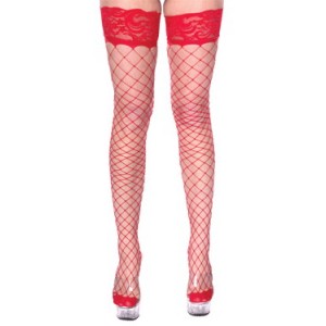 Red Net Stockings